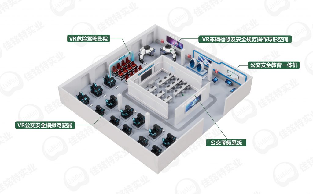 VR公交安全教育培训中心解决方案